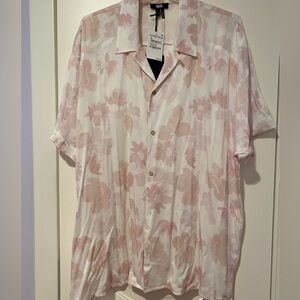 Paige Men’s Markell Shirt Sleeves Shirt, Size XL, Color-Sunset Multi